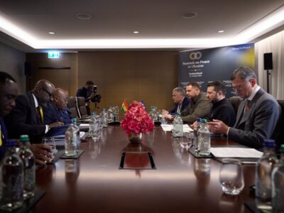 Володимир Зеленський провів зустріч із Президентом Гани  