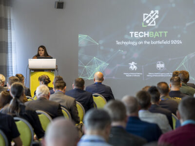 Катерина Черногоренко взяла участь в конференції з оборонних технологій у Вільнюсі  