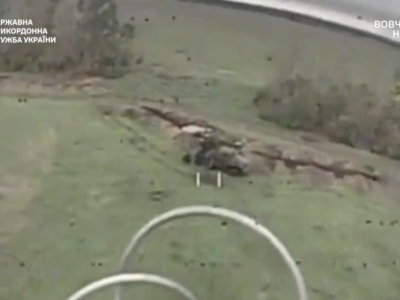 Сили оборони спалили чергову інженерну техніку ворога на Харківщині  