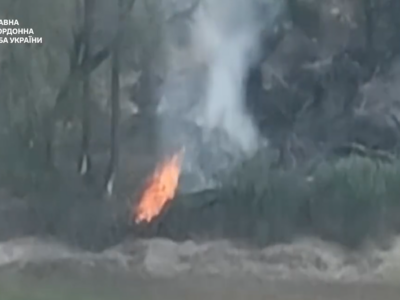 На Запорізькому напрямку спалили дві ворожі позиції  