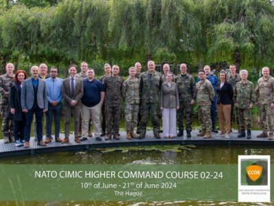 Українські офіцери взяли участь у курсі НАТО з цивільно-військового співробітництва  