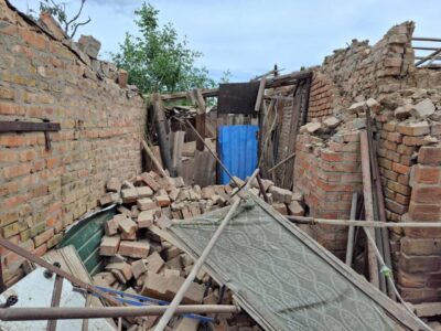 росія атакувала Нікополь ударним дроном: постраждало троє людей  