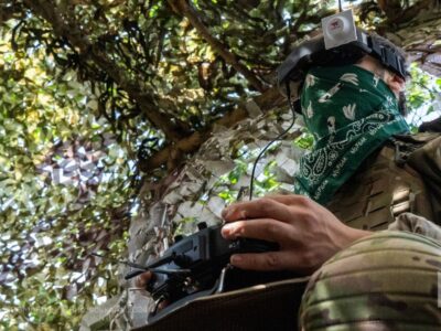 Окупант злетів, як Пітер Пен: у Силах оборони показали знищення ворожого міномета  