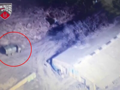 ССО показали кадри успішної роботи FPV на Запоріжжі  