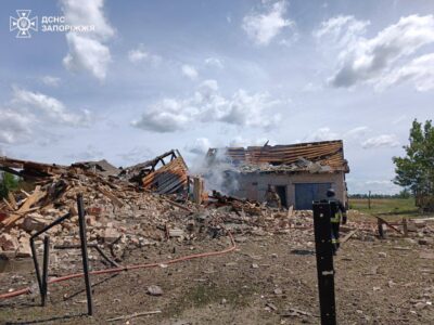 росія атакувала Запорізьку область фугасними бомбами: є загиблий та поранені  