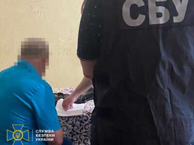 Затримано чергового зрадника, який ремонтував техніку та будував фортифікації окупантам