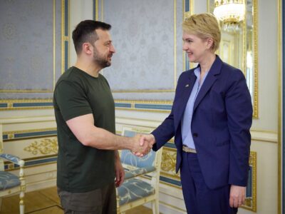 Президент України розповів про ситуацію на фронті керівниці верхньої палати німецького парламенту  