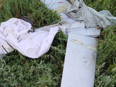 Десантники «приземлили» ворожий безпілотник ZALA  