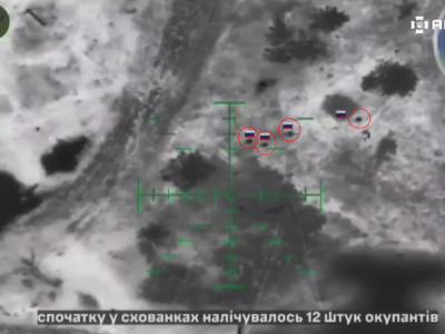 Наші бійці розвалили бліндаж окупантів і показали, що сталося з тими, хто встиг вибігти  