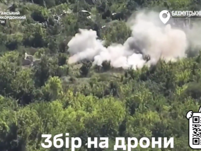 На Бахмутському напрямку наші дронарі знищили пункт управління БПЛА  