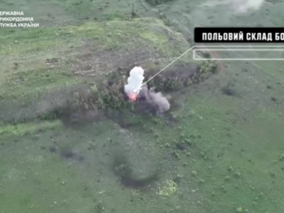 Бійці з «Помсти» показали знищення польових складів боєприпасів противника  