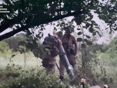 Мінометники Сил оборони працюють на Вовчанському напрямку  