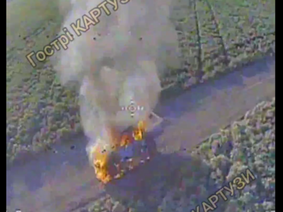 Під Харковом підсмажили окупантів-пікаперів  