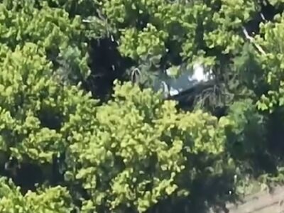 Від ударів наших воїнів загорілася «буханка» окупантів  