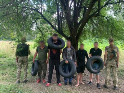 Службовий пес затримав чотирьох «підкорювачів Тиси» разом з провідником