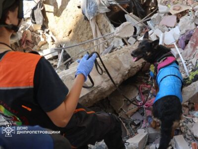 Виконано майже 65% робіт: у Дніпрі триває пошуково-рятувальна операція  