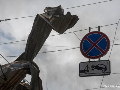 Київ оговтується від російського ракетного обстрілу: фоторепортаж АрміяInform  