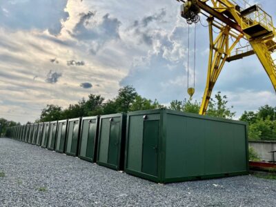 Міноборони поставило військовим підрозділам 540 контейнерів і модульних конструкцій  