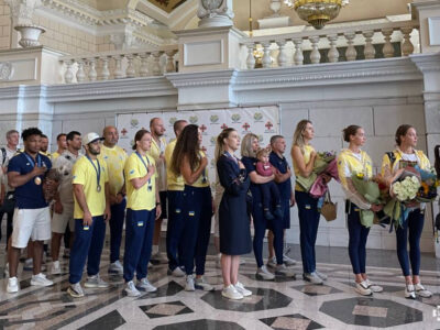 Сльози радості і гордість: як столиця зустріла призерів Олімпіади  
