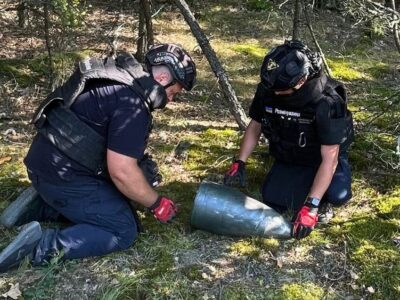 На Київщині знищили бойову частину «шахеда»  