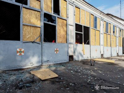 Ворог тричі за ранок намагався знищити рятувальний підрозділ у Нікополі  