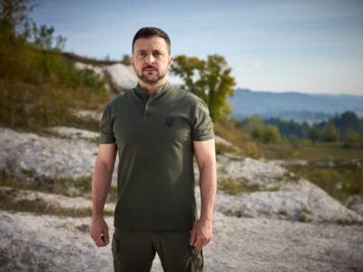 Президент записав звернення до Дня Незалежності біля кордону з рф: Наші воїни 913 днів поспіль «мінусують» окупантів
