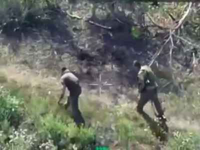 Школа російської п’яної мавпи — десантники знищили дуже активного окупанта під кайфом  