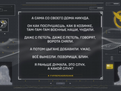 «Дажє с пєтель ворота снялі.. всьо вичистілі… наши воєнниє» — ГУР перехоплення  