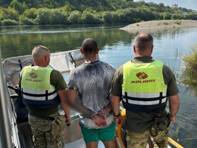 Прикордонники зняли з дистанції вінничанина, який плив до Молдови  