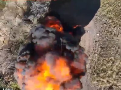 Ворожий склад з пальним злетів у повітря: кадри від Сил оборони  