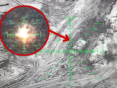 Щось горить — бійці з «Помсти» уразили військові цілі  