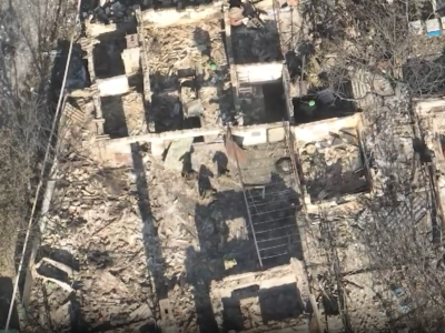 Ще одну групу штурмовиків-окупантів знесло «Шквалом» біля Торецька  