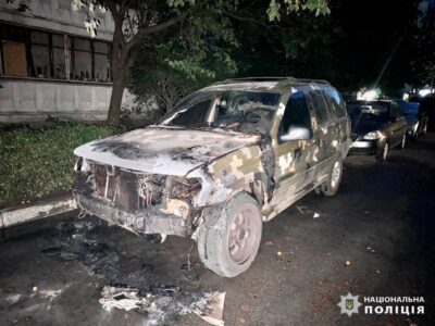 У прокуратурі назвали, хто стоїть за підпалами автівок військових  
