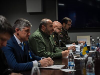 Рустем Умєров та Ллойд Остін обговорили ситуацію на фронті та постачання систем ППО  