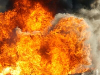 ППО росії вражає: український дрон збили складом боєприпасів у Волгоградській області  