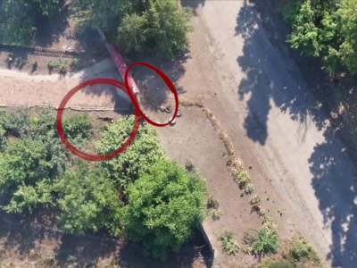 Налякали дроном, застрелили з кулемета — пастка для ворога від наших бійців  