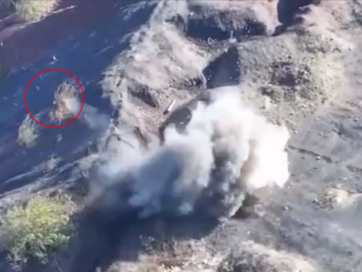 кобзон викликає — російські протитанкісти, під впливом FPV-дрона, продемонстрували хорошу аеродинаміку  