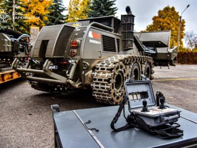 Bojena 5: нова техніка для розмінування тепер на службі у саперів Харківщини  