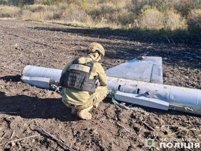 На Чернігівщини знайшли величезний снаряд, що не здетонував  