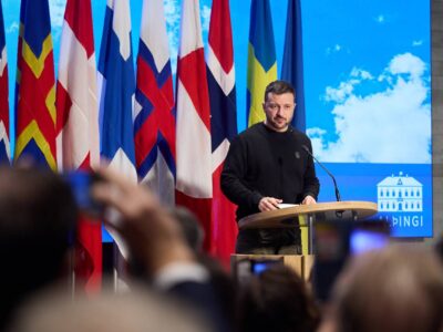 Володимир Зеленський закликав Північні країни посилити підтримку в боротьбі за мир  