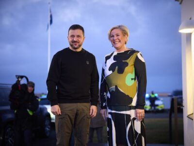 Володимир Зеленський закликав Ісландію приєднатися до патронату над українськими регіонами  