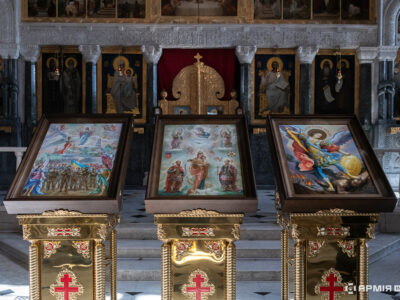 У Києво-Печерській лаврі відродили традиції створення військових ікон  