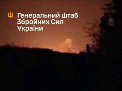 Сили оборони уразили склад ПММ російських окупантів — Генштаб ЗСУ  