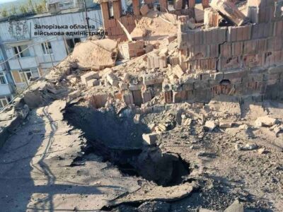 Обстріли Запоріжжя: 378 ударів по 10 населених пунктах, є поранені й руйнування  