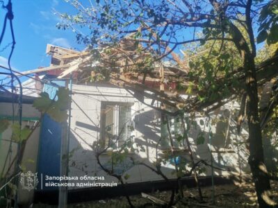 Масований обстріл Запоріжжя: 337 ударів по житлових кварталах за добу  