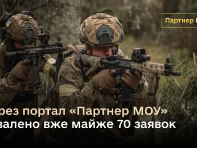 Більше постачальників якісного майна для ЗСУ: через портал «Партнер МОУ» схвалено вже майже 70 заявок  