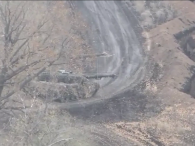 Leopard, як 330 спартанців — наш танк зупинив цілу колону ворожої бронетехніки  