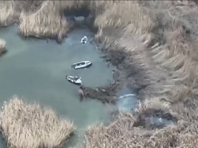 Гумовий човен у степах України – на Донеччині потопили російський флот  