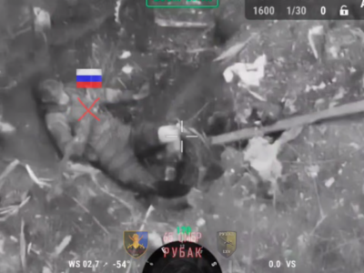 Не хотів повертатися до росії — поранений окупант зарізав себе ножем під Роботиним  