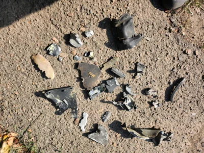 Уламки ракети впали в одному з районів столиці  